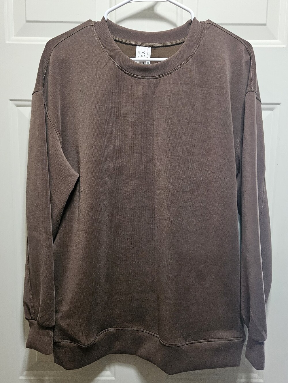 Yelete Micro Rib Scuba Crewneck Top